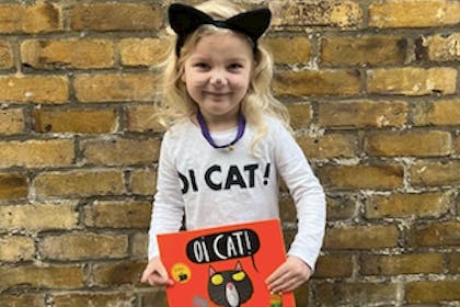 Oi Cat world book day costume